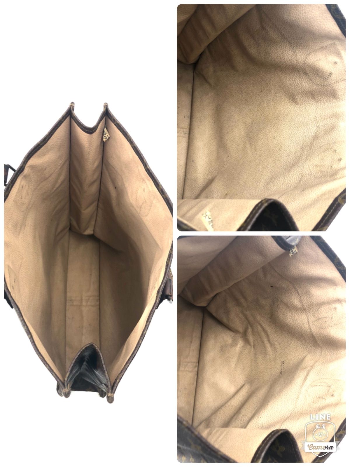 □鑑定済み□LOUIS VUITTON ルイヴィトン モノグラム サックプラ