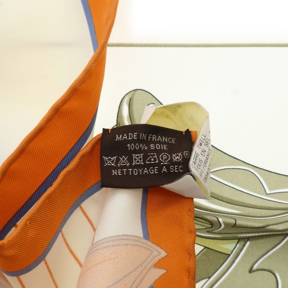 HERMES (エルメス) カレ90 TOUS EN SELLE すべては鞍の中に