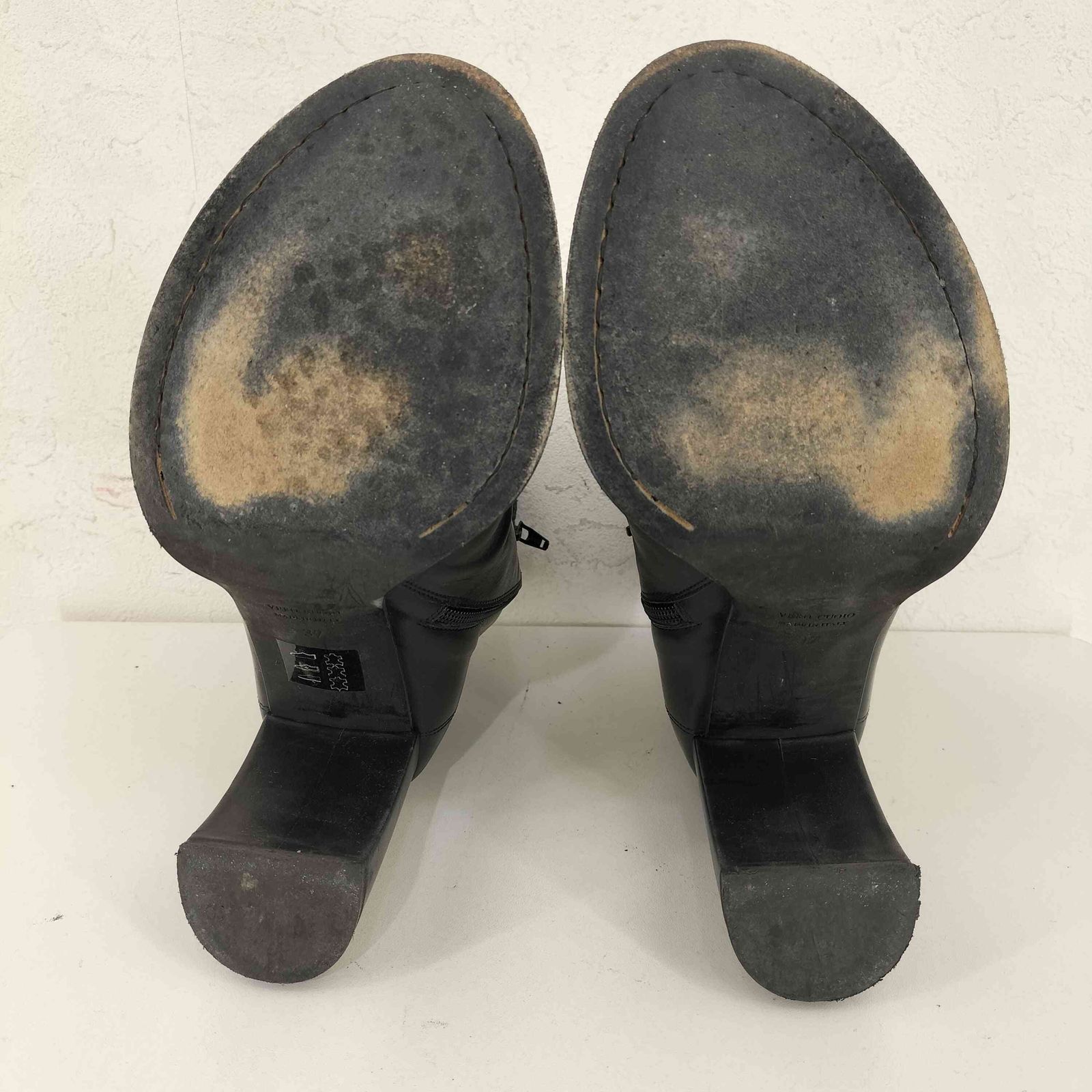 Ann DEMEULEMEESTER カーブヒールブーツ37 $_57.JPG?set_id=880000500F