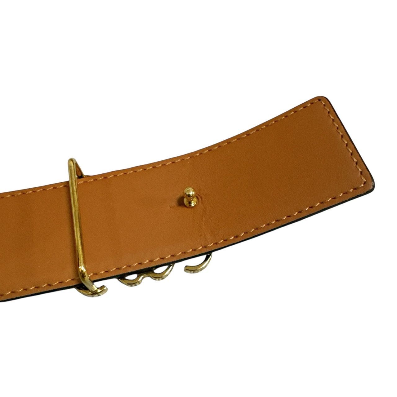 【美品】アナグラムバックルリバーシブルベルト 2774 LOEWE アナグラム リバーシブルベルト 美品 95/38 BK/BR - メルカリ