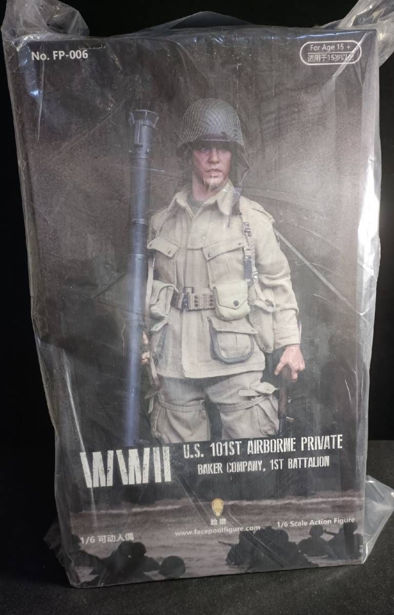 Facepoolfigure 1/6 WWII アメリカ陸軍 第101空挺二等兵 新品 FP006 プライベート ライアン - メルカリ