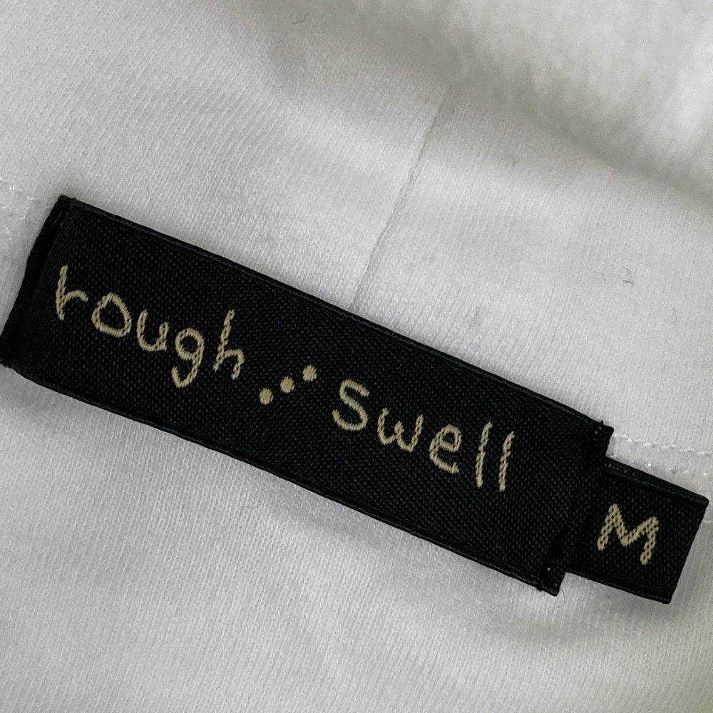 サイズ：M ROUGH&amp;SWELL ラフアンドスウェル  長袖タートルネックTシャツ  ホワイト系 [240101455636] ゴルフウェア メンズ ストスト rough&swell［ラフアンドスウェル］SMILE TURTLE/スマイルソフト