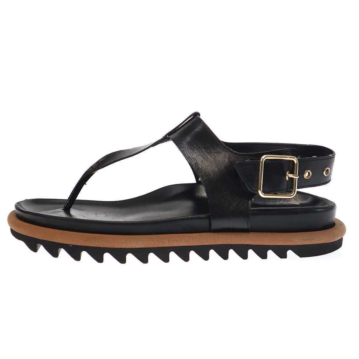 DRIES VAN NOTEN ドリスヴァンノッテン 19SS レザーサンダル 19240