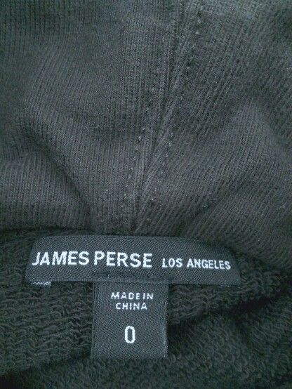 ◇ JAMES PERSE ジェームスパース カジュアル シンプル 長袖 プル 