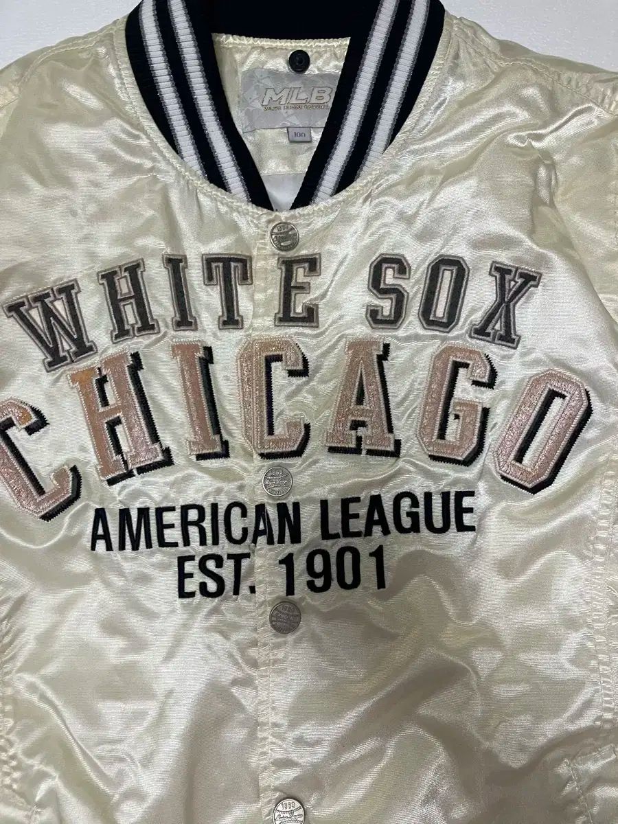 MLB シカゴ ホワイトソックス スタジャン 100 シカゴ・ホワイト