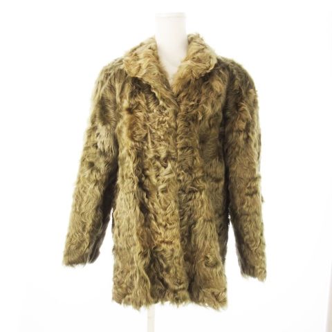 レディース ファーコート 秋冬 毛皮コートミドル丈 レディースコート うさぎの毛 アウター ジャケット 暖かい OL 通勤 レディースアウター RAMEMO] ファージャケット 毛皮コートS-4XL レディース ミドル丈