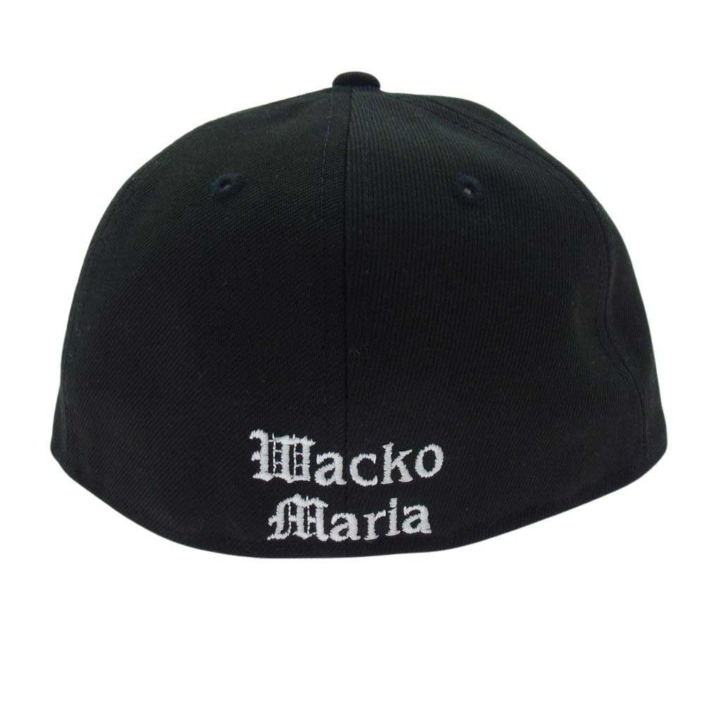 WACKO MARIA ワコマリア NEW ERA 59FIFTY ベースボール キャップ ブラック系【中古】