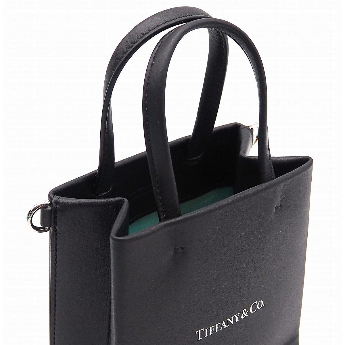 TIFFANY&Co. / ティファニー ■ クロコダイル ショルダーバッグ ブラック バッグ / バック / BAG / 鞄 / カバン ブランド  [0990007968]