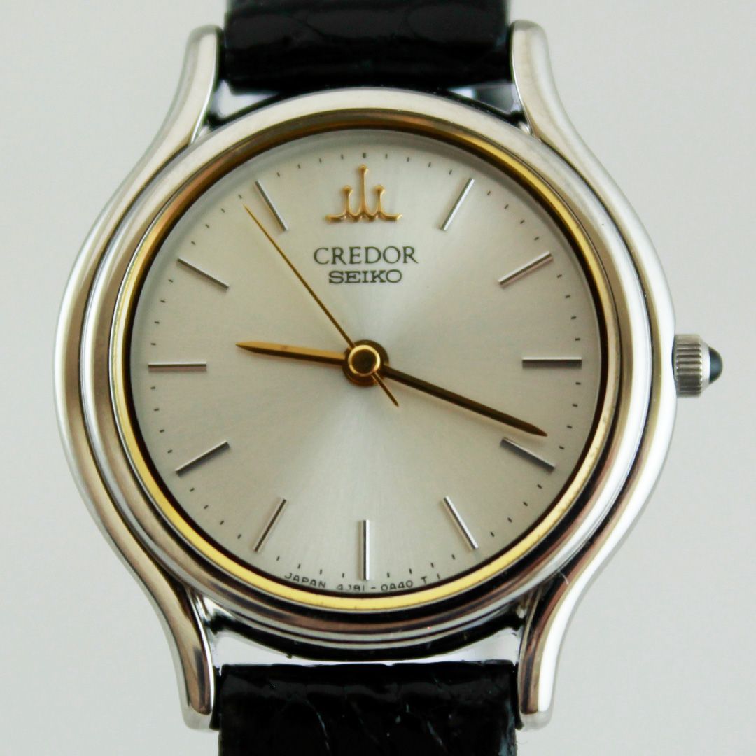 未使用品 セイコー SEIKO クレドール CREDOR 4J81 0A40 セイコー クレドール 4J81-0A40 クォーツ 時計 腕時計 レディース 中古