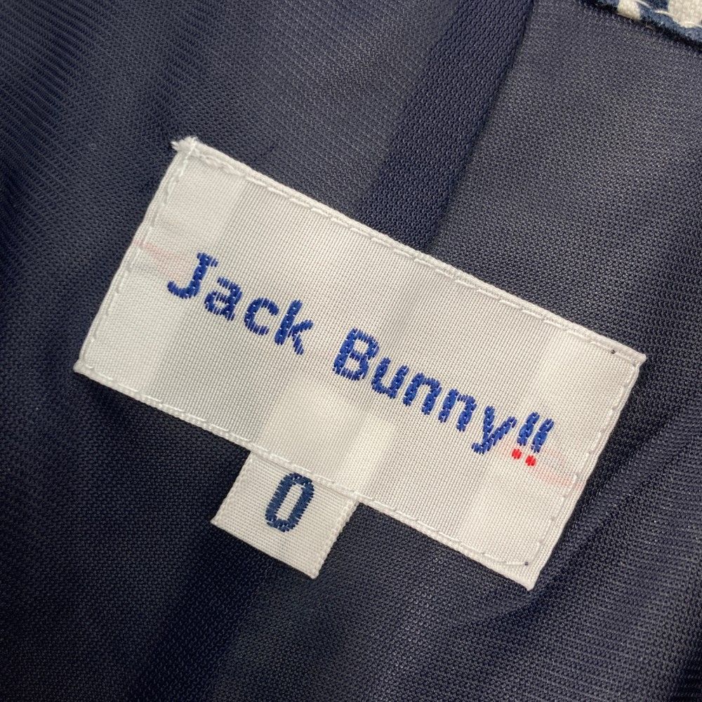 サイズ：0 JACK BUNNY ジャックバニー  インナー付 ストレッチスカート ロゴ 総柄 ホワイト系 [240101457149] ゴルフウェア レディース ストスト サイズ：0 JACK BUNNY ジャックバニー インナー付 ストレッチ
