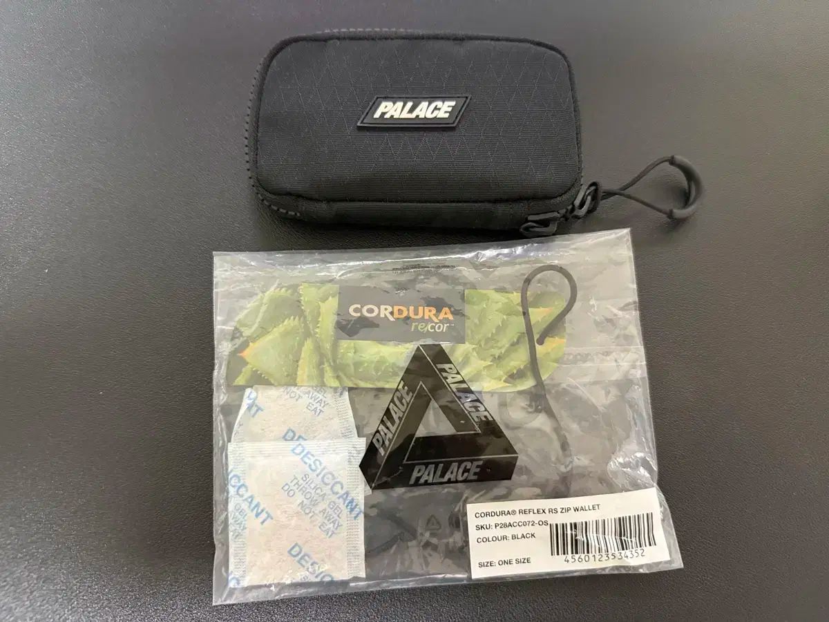 パレス コーデュラ リーフレックス RS ジップ ウォレット ブラック - 25SS 財布 ポーチ