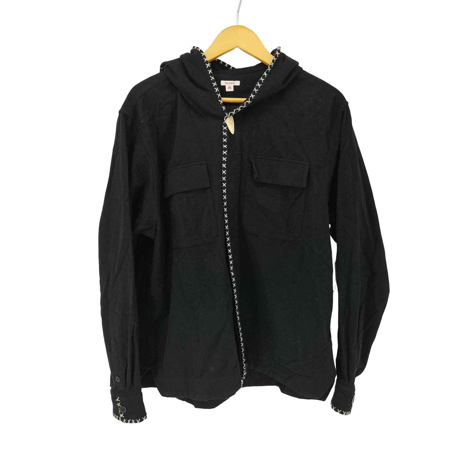 エムエーエスユー MASU 21AW SAILOR HOOD SHIRTS メンズ JPN 48