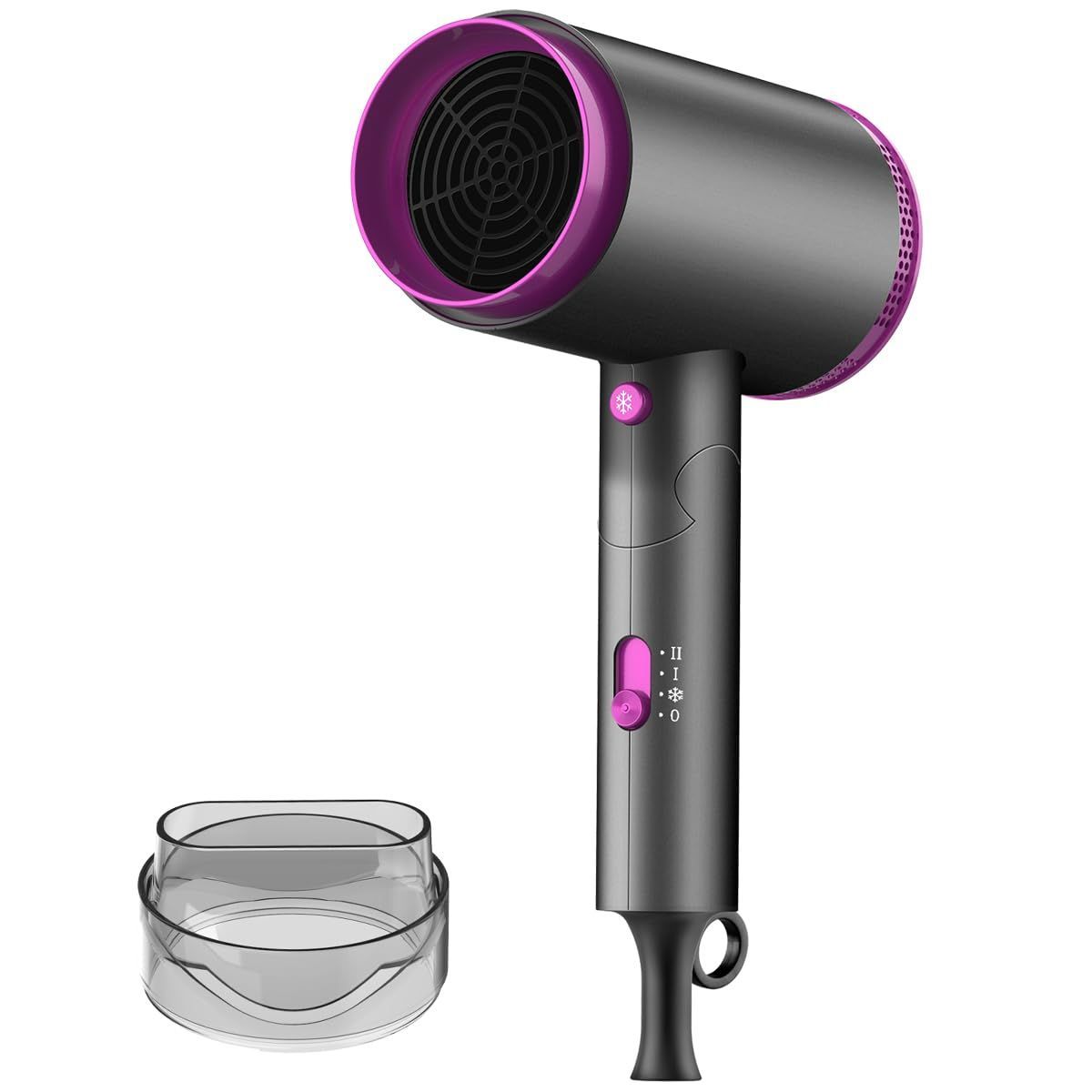 人気商品】軽量 折り畳み式 CFJ-09 ドライヤー 3段階調整 ノズル付き