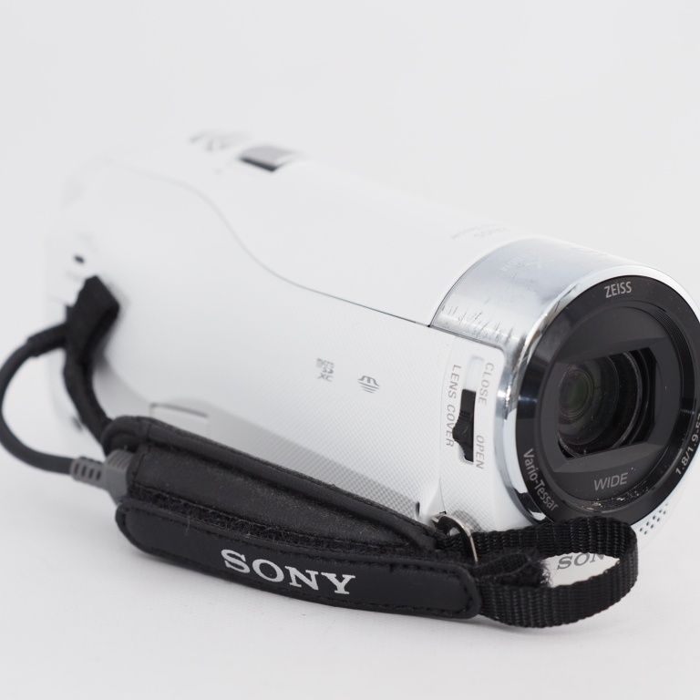 SONY ソニー ビデオカメラ Handycam HDR-CX470 ホワイト 内蔵メモリー