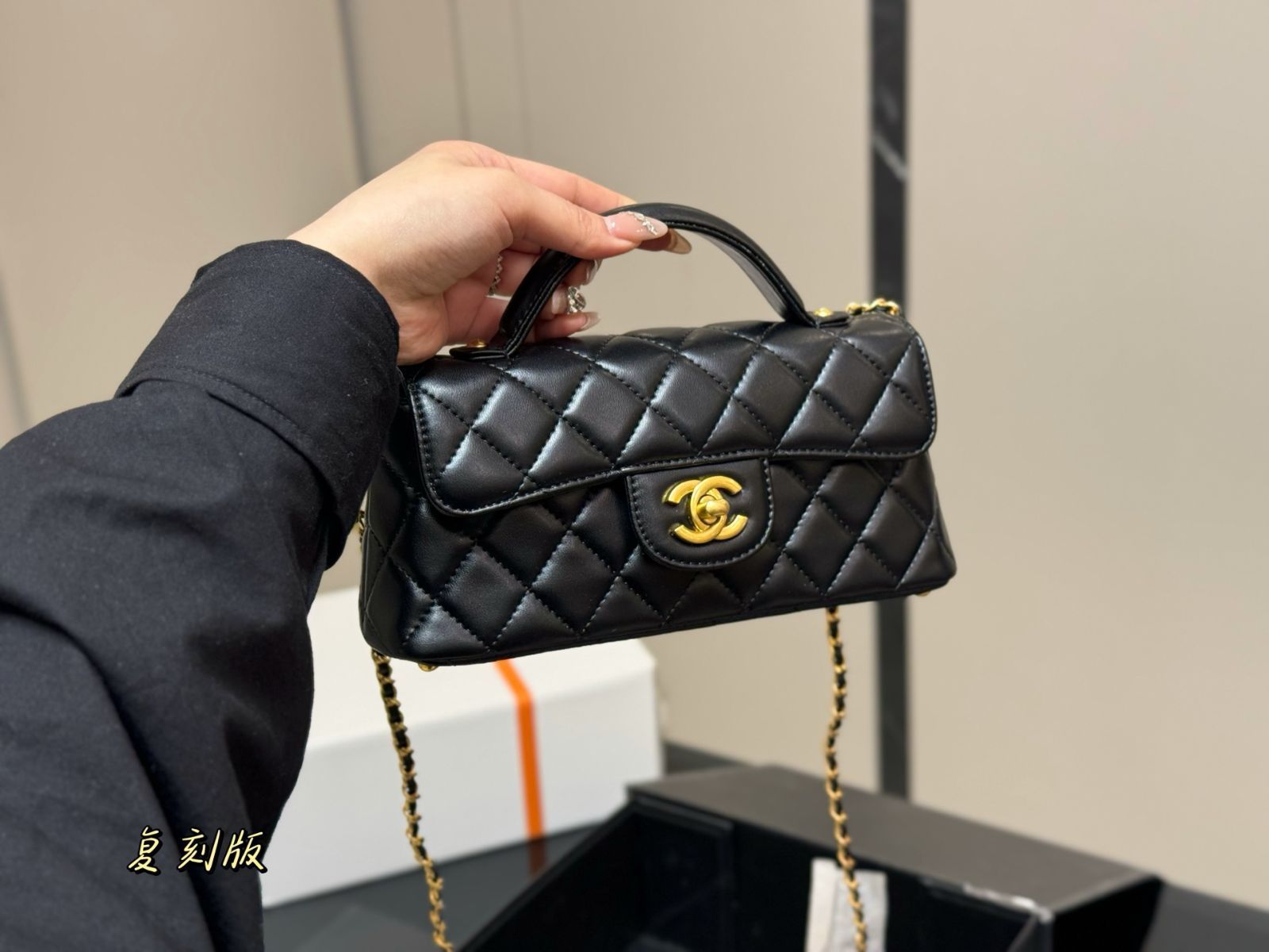 エレガントすぎる存在感♡25A【CHANEL】ケリーバッグ 今日特価】Chanel 25P Horizontal Kelly Bag シャネル 25P 横型