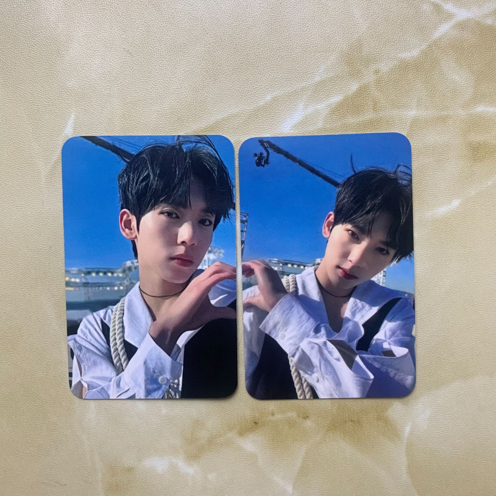 匿名配送 ZEROBASEONE Zb1 SWEAT サノク 事前収録 ゼベワン トレカ ユジン 2枚 セット