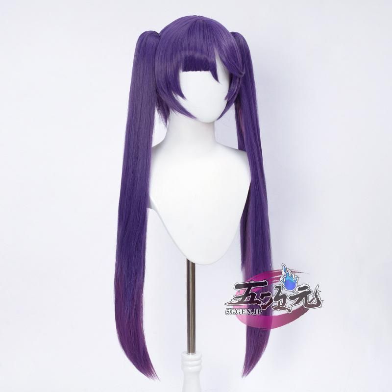 三分妄想 原神 モナ ウイッグ付き 新発売 高品質 五次元 原神 コスプレ 莫娜 モナ ウィッグ