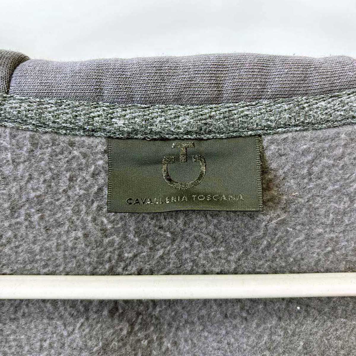 カヴァレリア トスカーナ CAVALLERIA TOSCANA Orbit Flock ジップアップ スウェット パーカー ライディングジャケット S グレー FED118 レディース 乗馬 馬術 カヴァレリア トスカーナ CAVALLERIA TOSCANA Orbit Flock