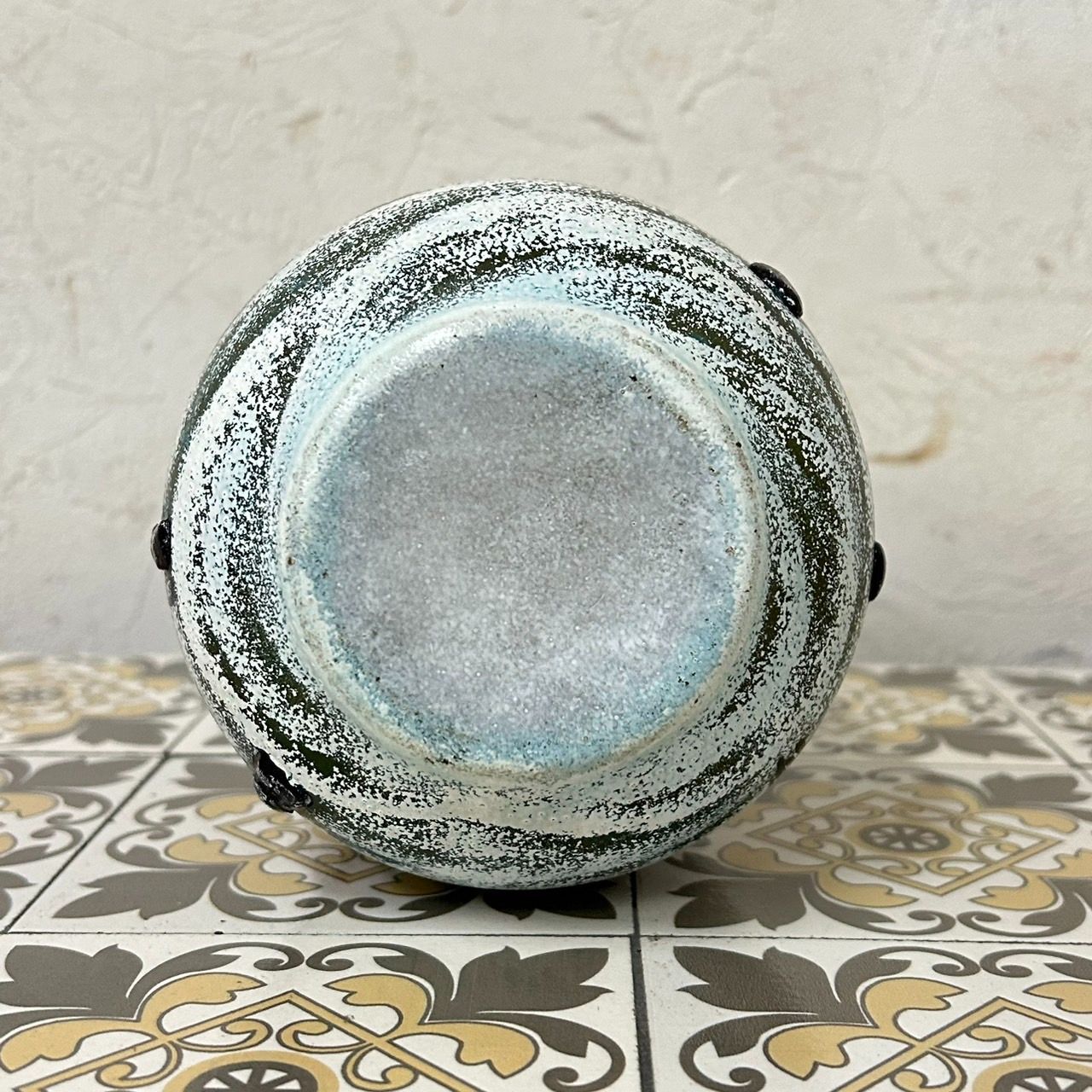 ドームナンシー 筒型　花瓶　高さ18cm 被せガラス　アンテルカレール　幹立体 ドームナンシー 筒型 花瓶 高さ18cm 被せガラス アンテルカレール 幹