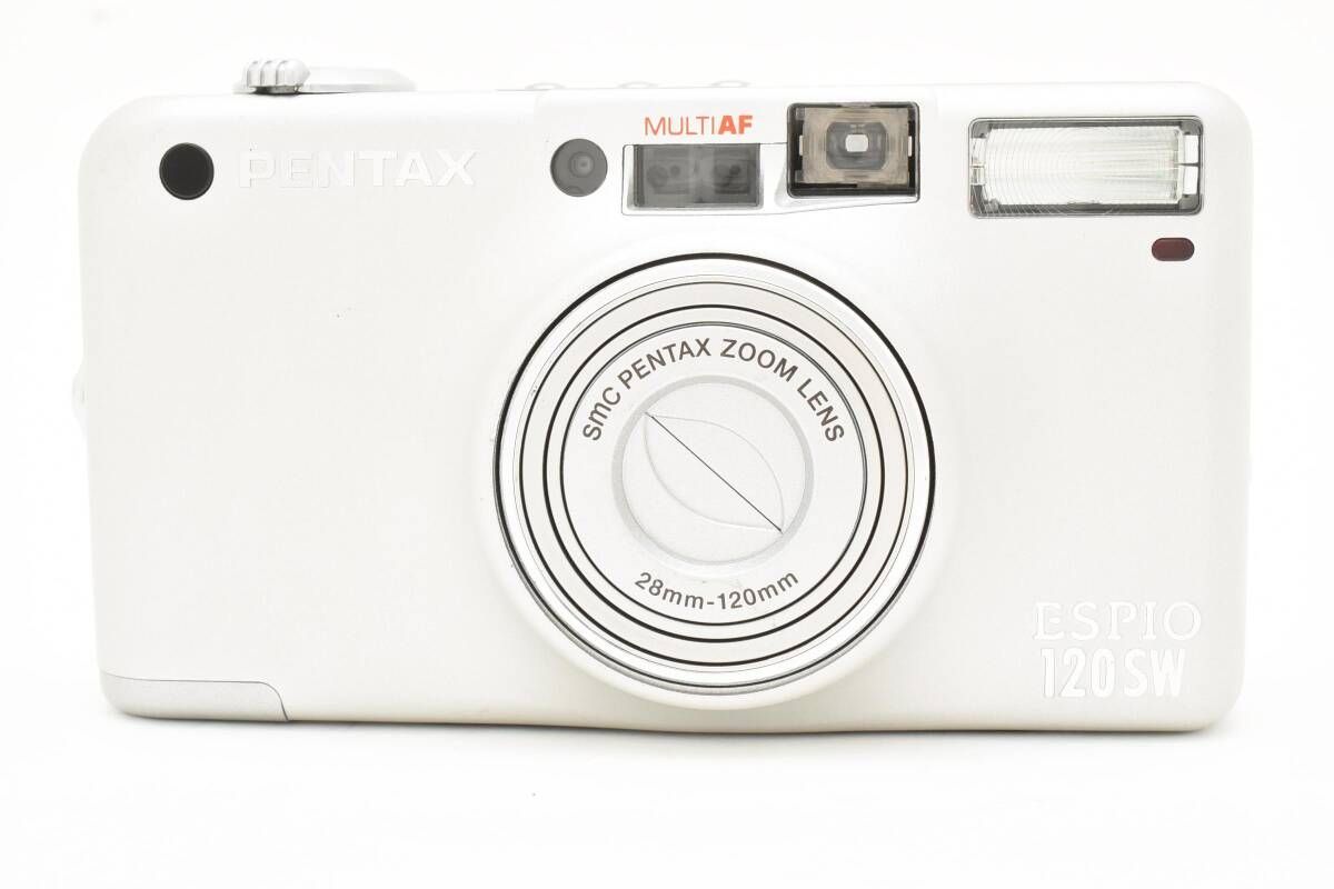 ■ ほぼ新品 ■ペンタックス　PENTAX ESPIO 120SW 中古】PENTAX ペンタックス ESPIO 120SWII シルバー コンパクト