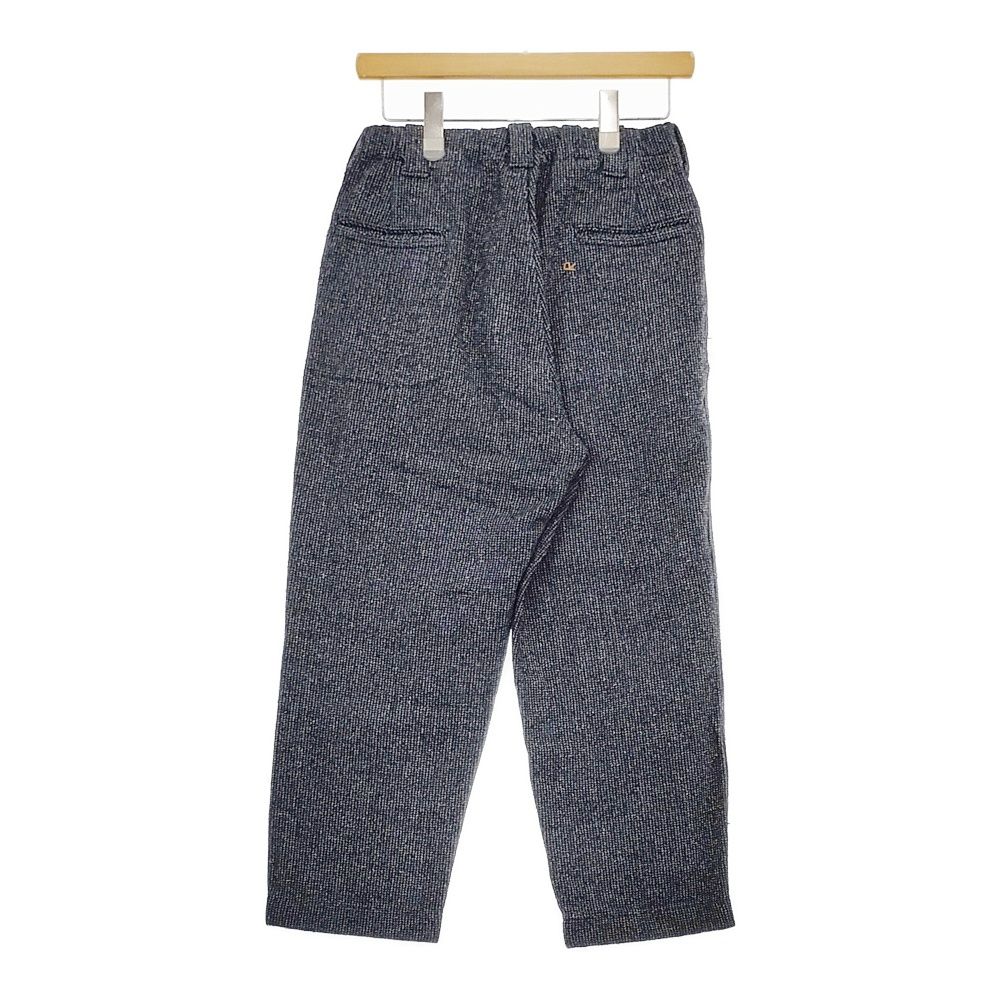 45R/45rpm コットンツイードの908イージーポッポパンツ（インディゴ