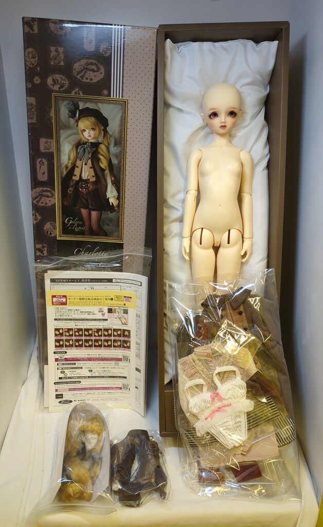 ボークス SD女の子 想い出の街 原宿 シャルロッテ Galerie de l esprit 2021 秋冬Ver.
