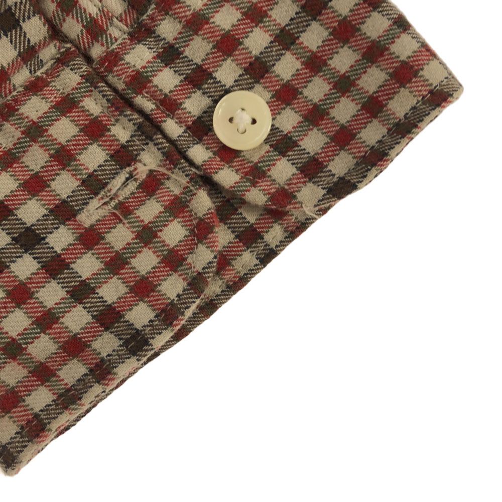 90s 古着 OLD J.CREW 巨人タグ ボタンダウン チェックシャツ J.CREW