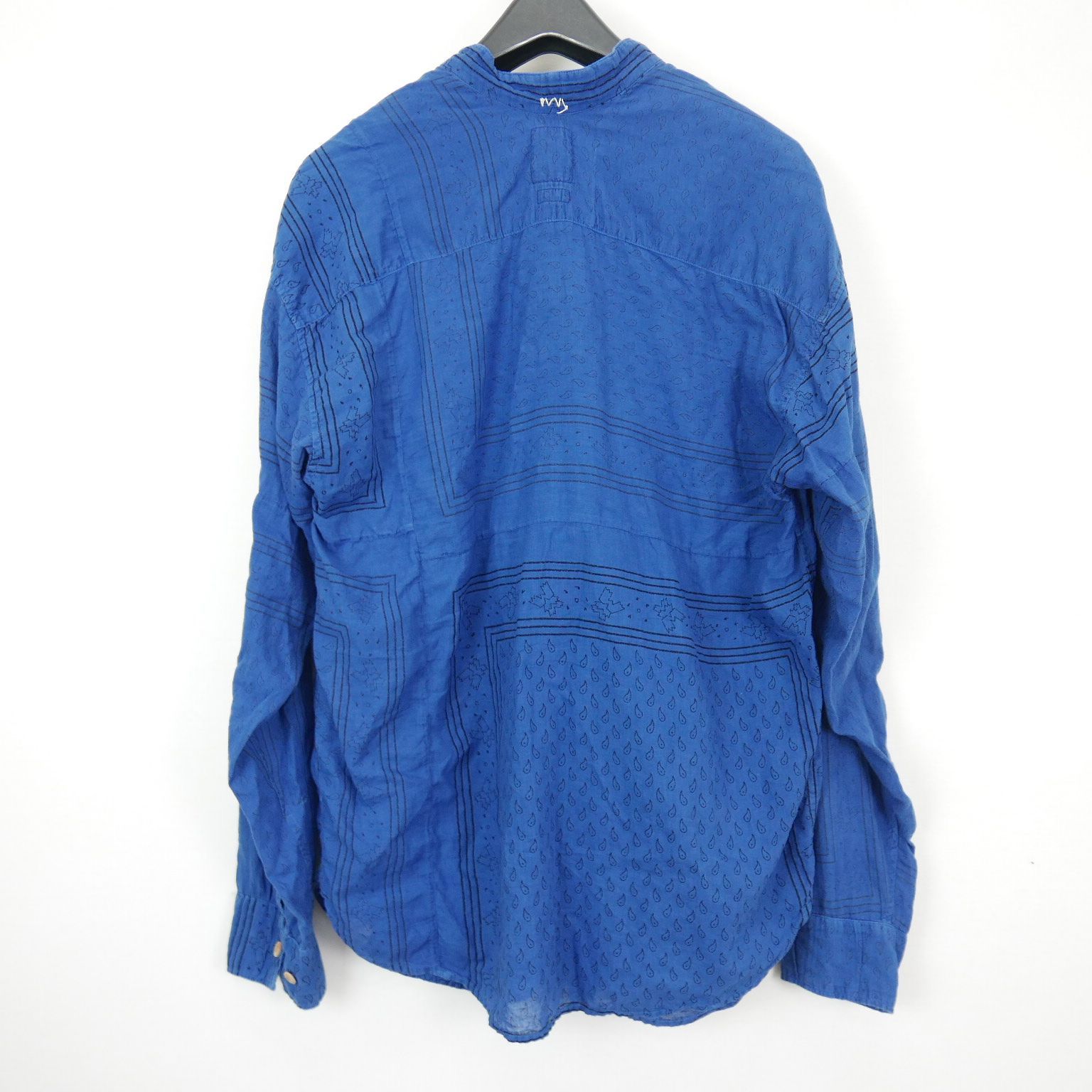 20SS visvim ビズビム KAFKA L/S BANDANA P.W. (N.D.) INDIGO 1 メンズ