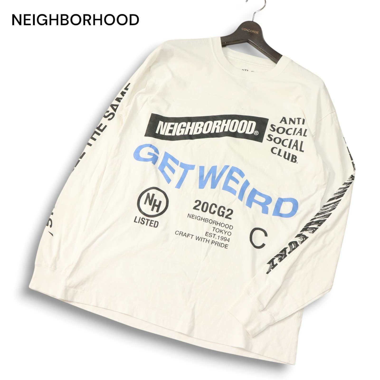 【デズモンド】NEIGHBORHOOD ネイバーフッド ロンT 白 M NEIGHBORHOOD ロンT 白 M 191PCNH‑LT09 SRL - メルカリ