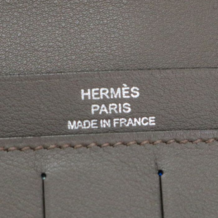 エルメス HERMES シチズンツイル ロング シルクイン スイフト (レザー