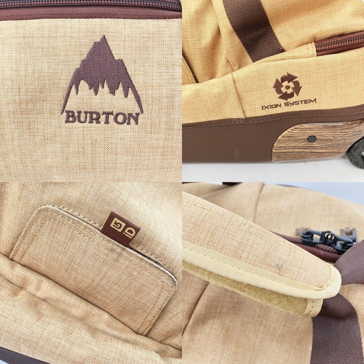 〇〇BURTON バートン トラベルバッグ RN 87380 CA 26902 ブラウン OLIVEOS_COM_TR