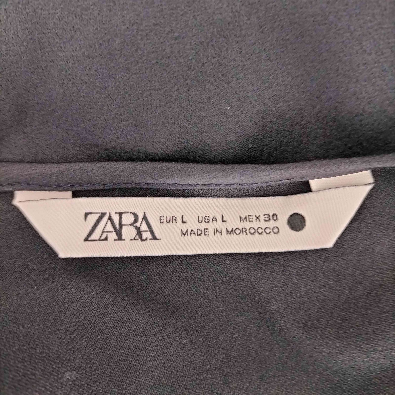 サラルイーズ★未使用！スモッキングワンピース ☆ZARA 刺繍ワンピース 新品未使用タグ付き☆S-Lサイズの方まで