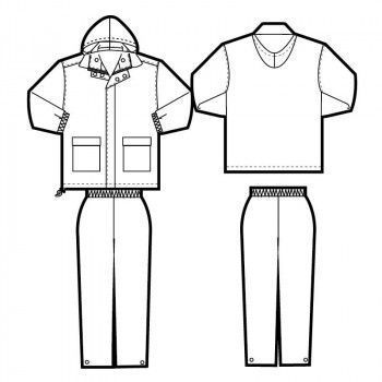  アイトス レインウエア 4600 ブルー 006 S 5881 その他 ガーデニングウェア