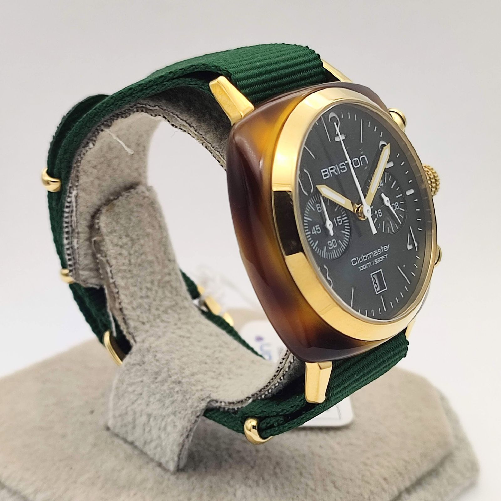 美品】BRISTON ブリストン クラブマスター クラシックアセテートクロノ 