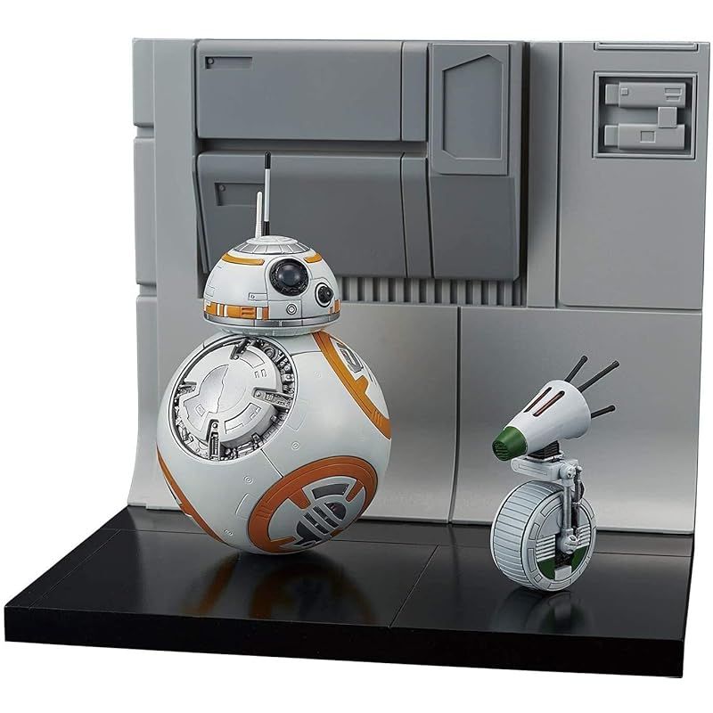 スター・ウォーズ BB-8u0026D-O ジオラマセット 1/12スケール 色分け済みプラモデル