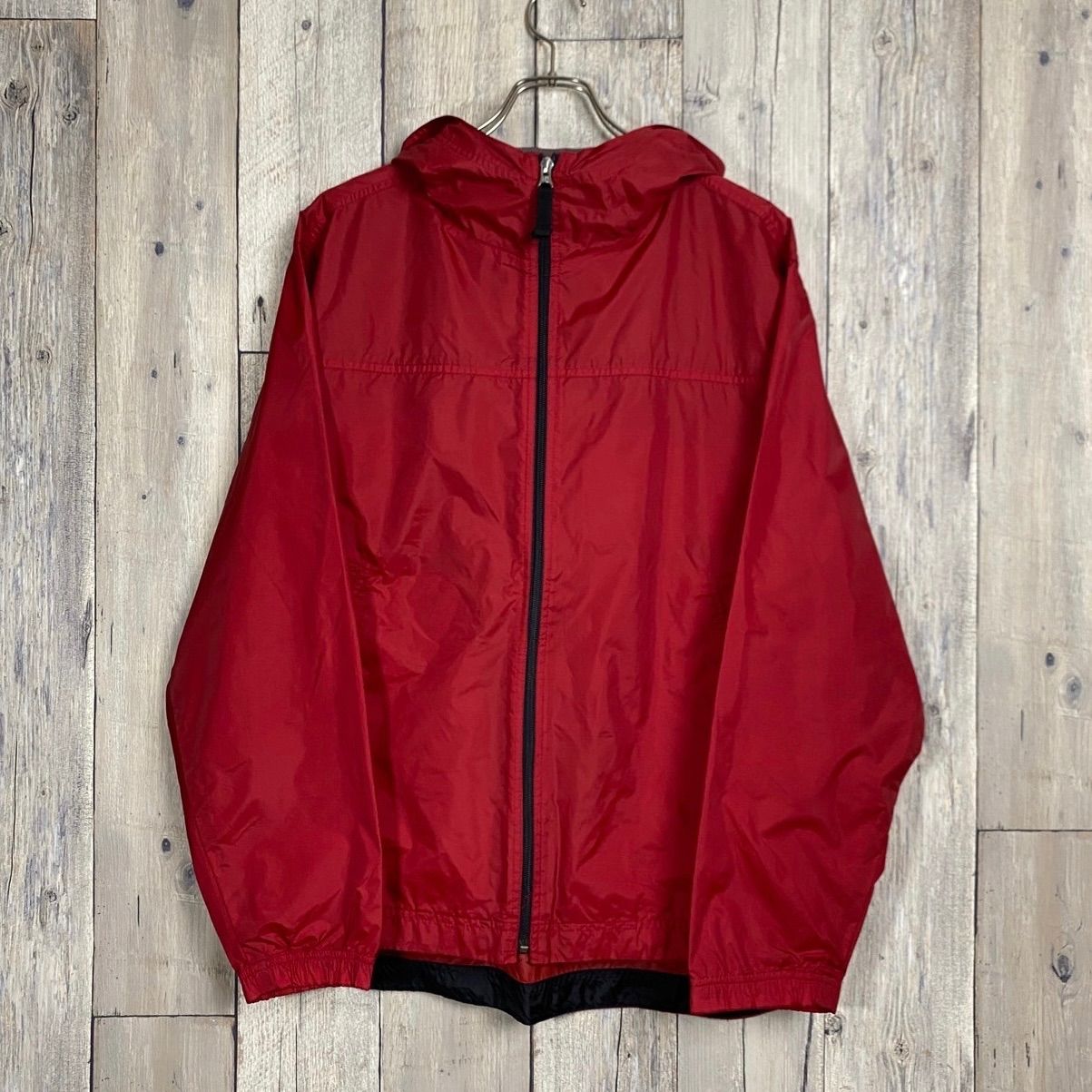 GAP◇00s/オールド/マウンテンパーカ/L/コットン/クリーム/袖ヨゴレ有