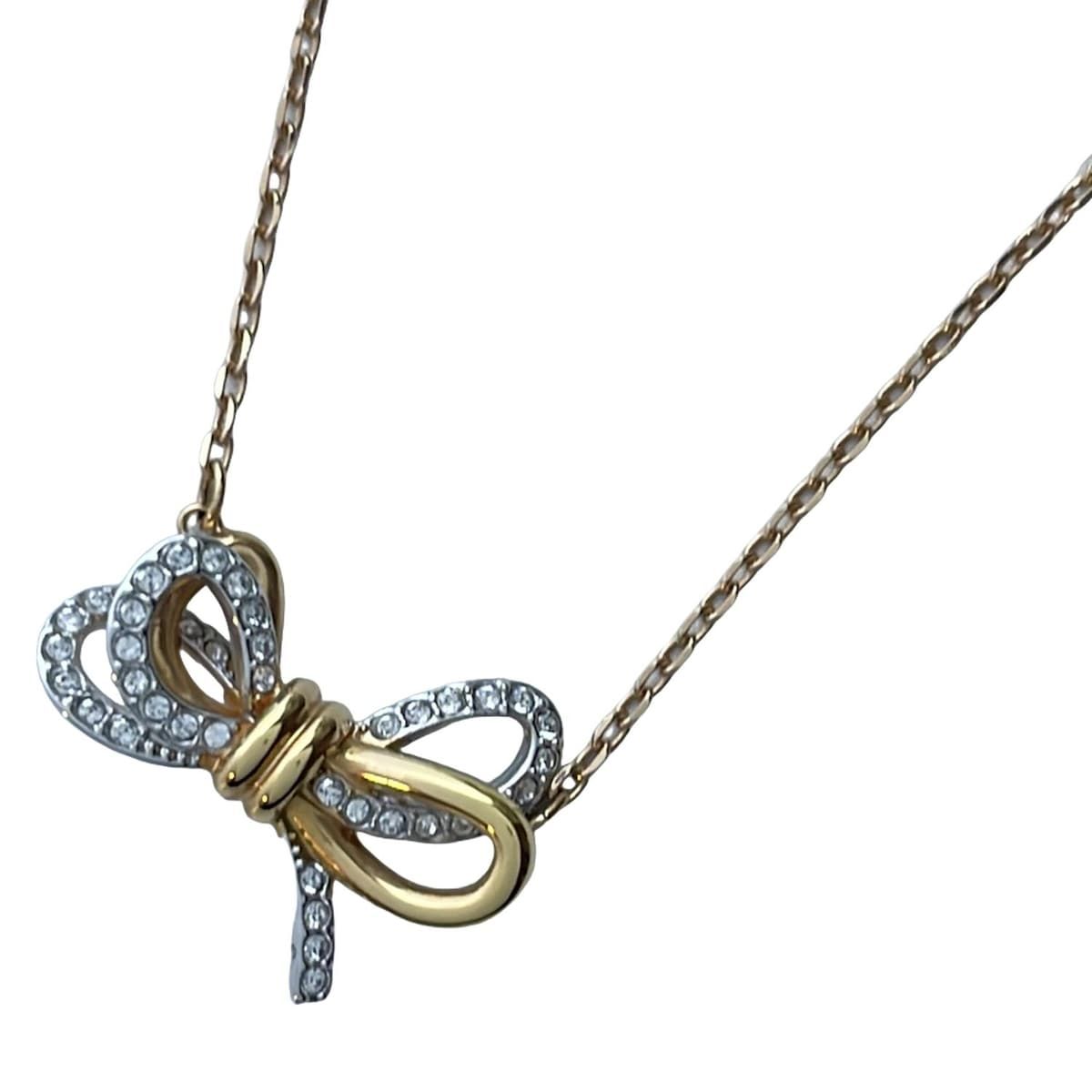 Swarovski ネックレス ゴールドとシルバー 【公式通販】