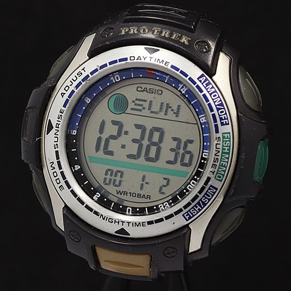 プロトレック PRS-400B カシオ デジタル腕時計 ブラック □CASIO PRS-400 腕時計 PROTREK カシオ プロトレック クォーツ