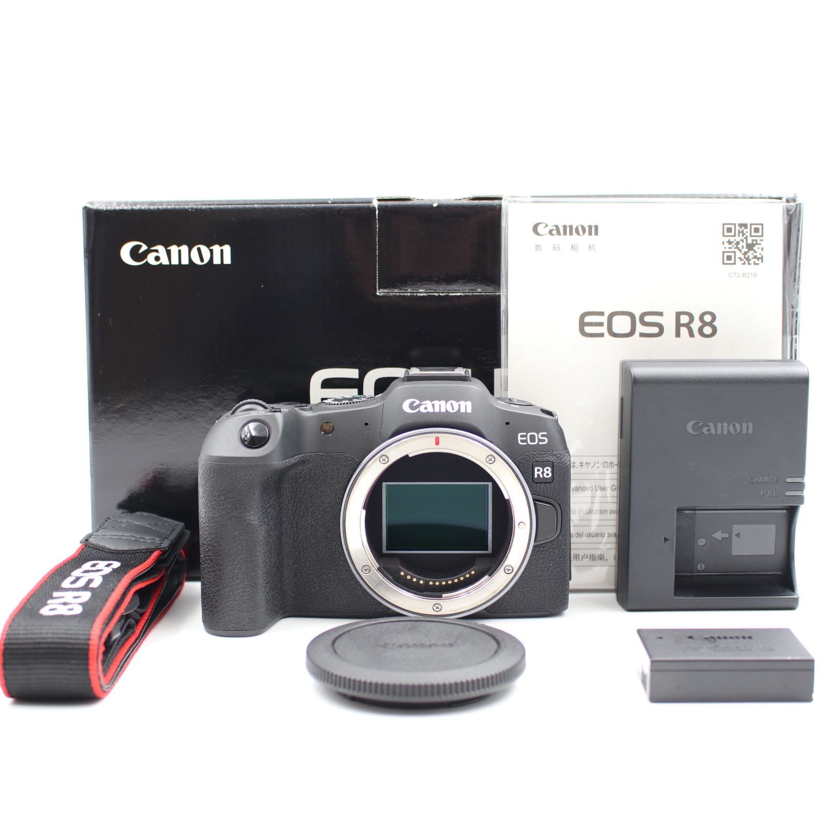 シャッター数2000枚以下 CANON EOS R8 ボディ ミラーレス一眼カメラ キヤノン