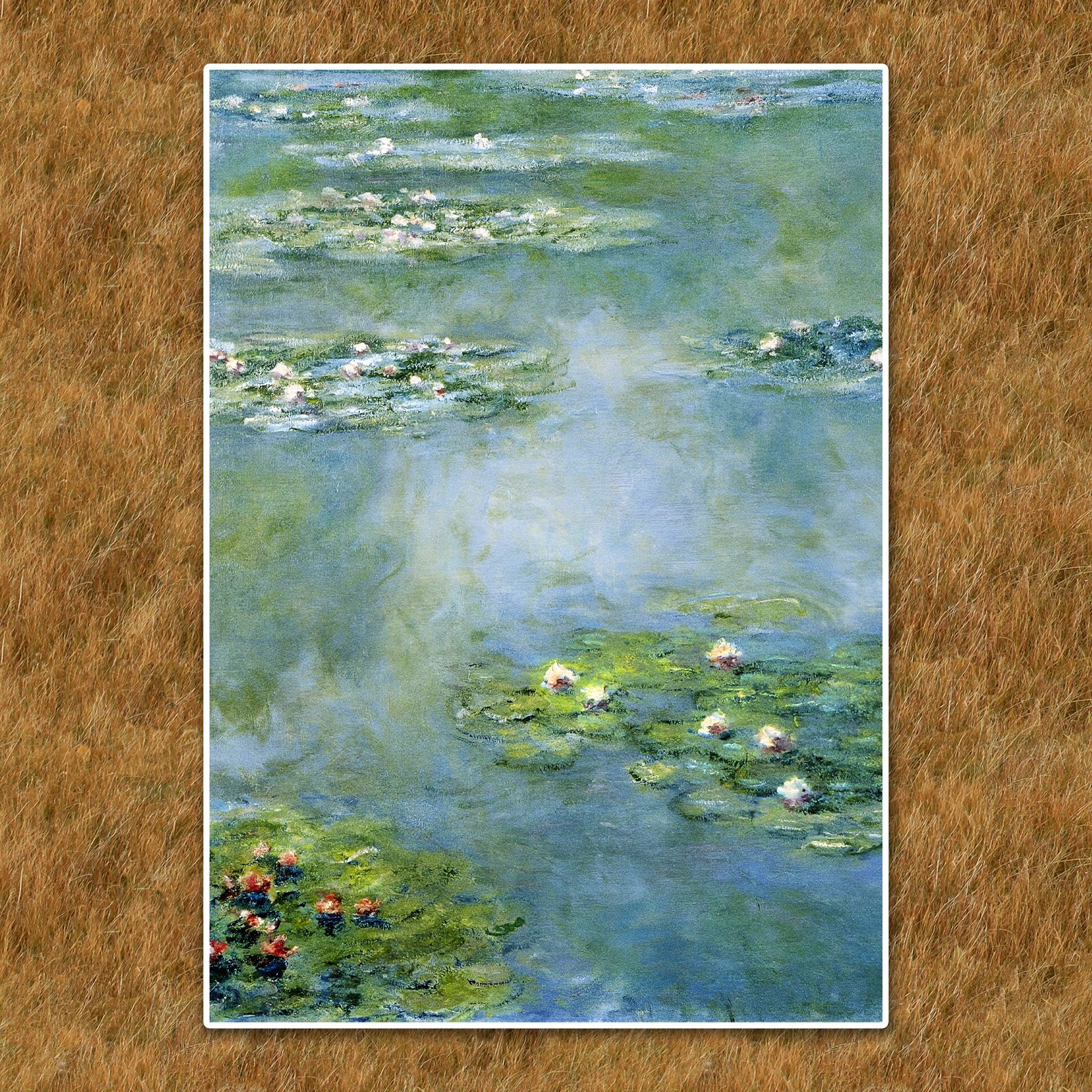 モネ『睡蓮 (Water Lilies)〈04〉』複製画【額入り】 - メルカリ