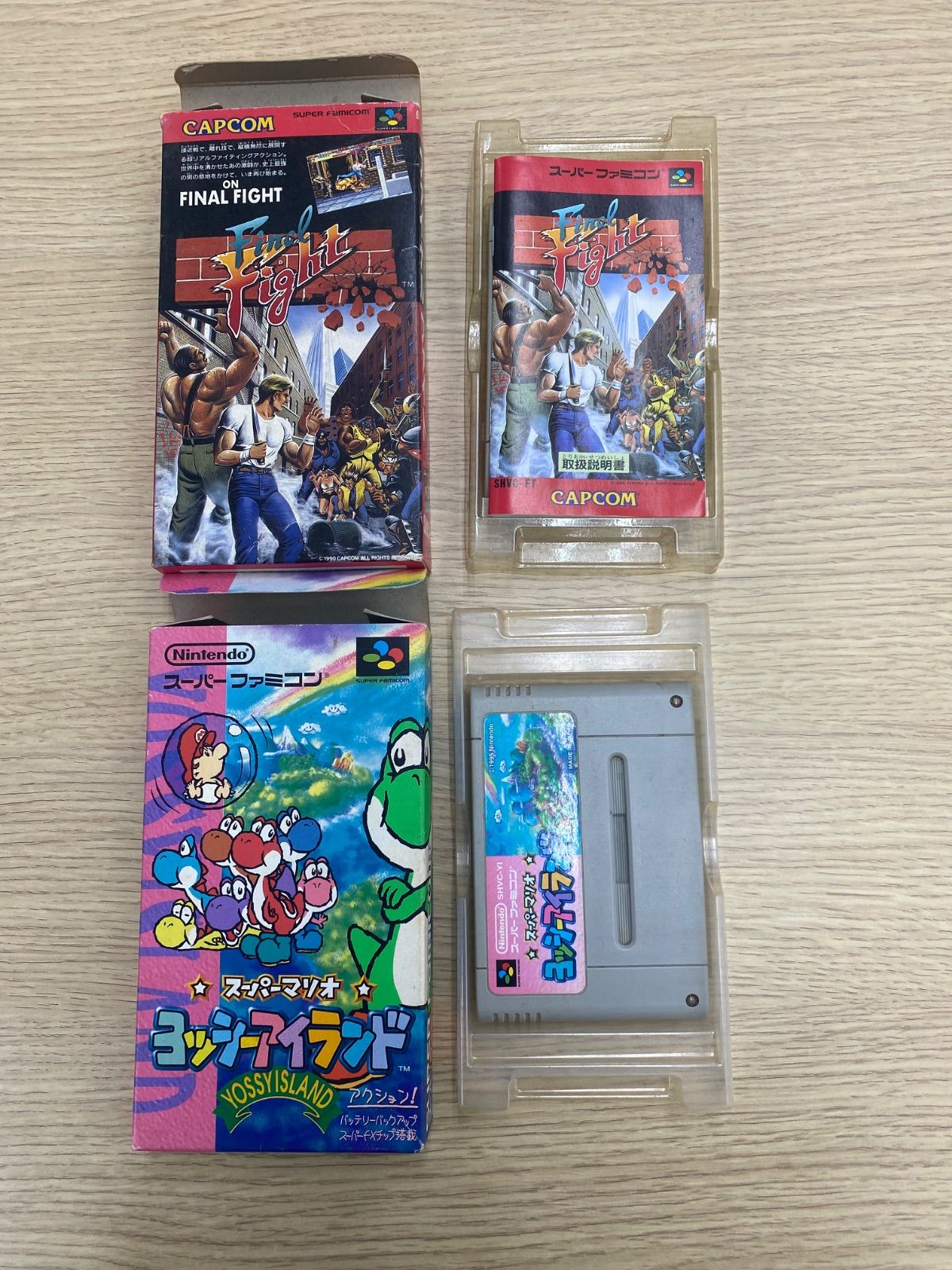 起動確認済み スーパーファミコン ファイナルファイトタフ ヨッシー 
