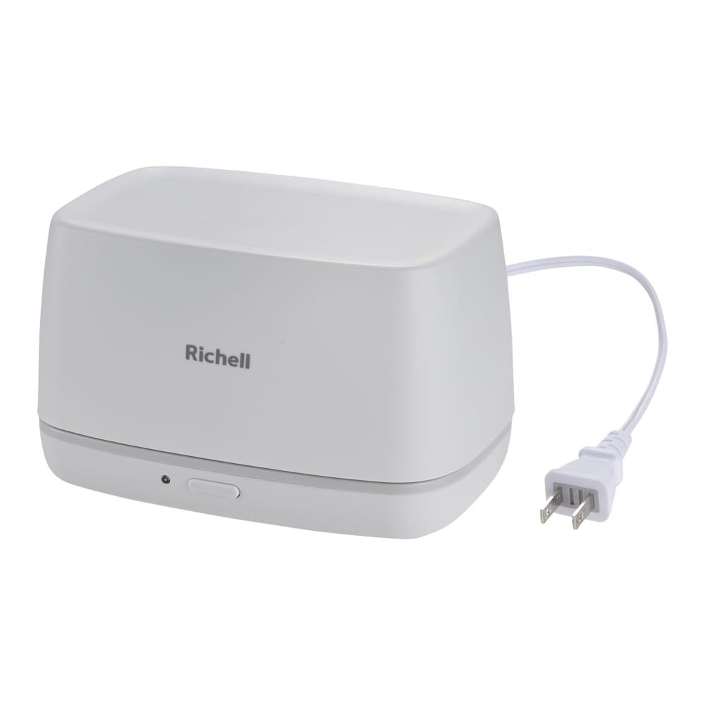 新品 リッチェル おしりふきウォーマーR ライトグレー 持ち運び可能 軽量 コンパクト 年中使用