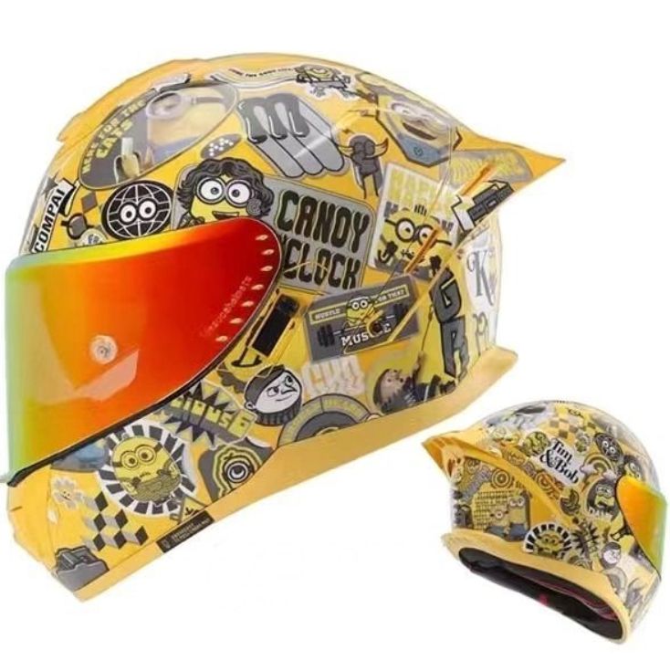 キャラクターレディースフルフェイスヘルメット