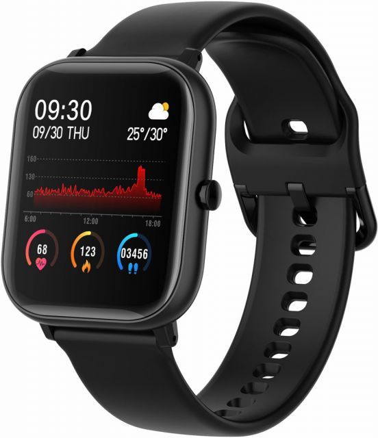F・RUN(エフラン) CP2RK スマートウォッチ＿CP−2R＿ブラック スマートウオッチCP−2R ブラック スポーツ