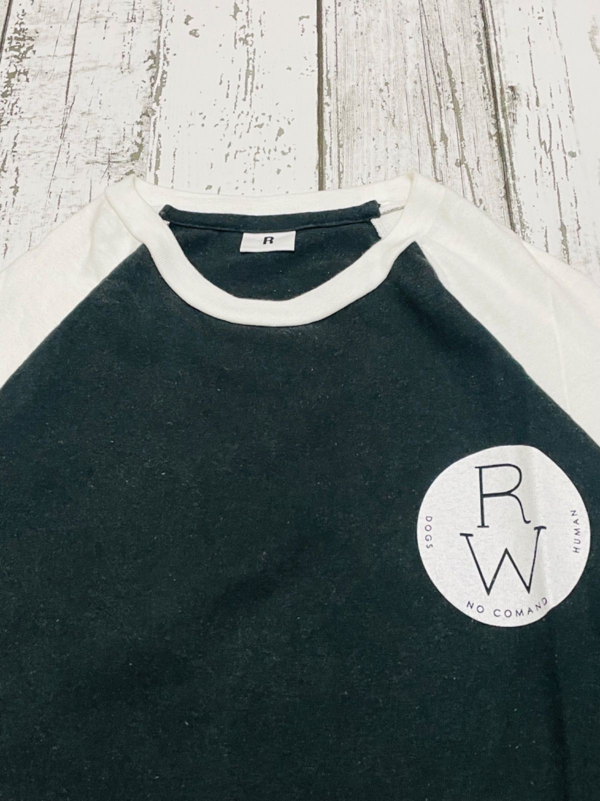 COOTIE クーティ ロンT Kj 降谷 ROTTWEILER ロットワイラー ROTTWEILER ロットワイラー ラグラン 七分袖 長袖 リンガー Tシャツ S