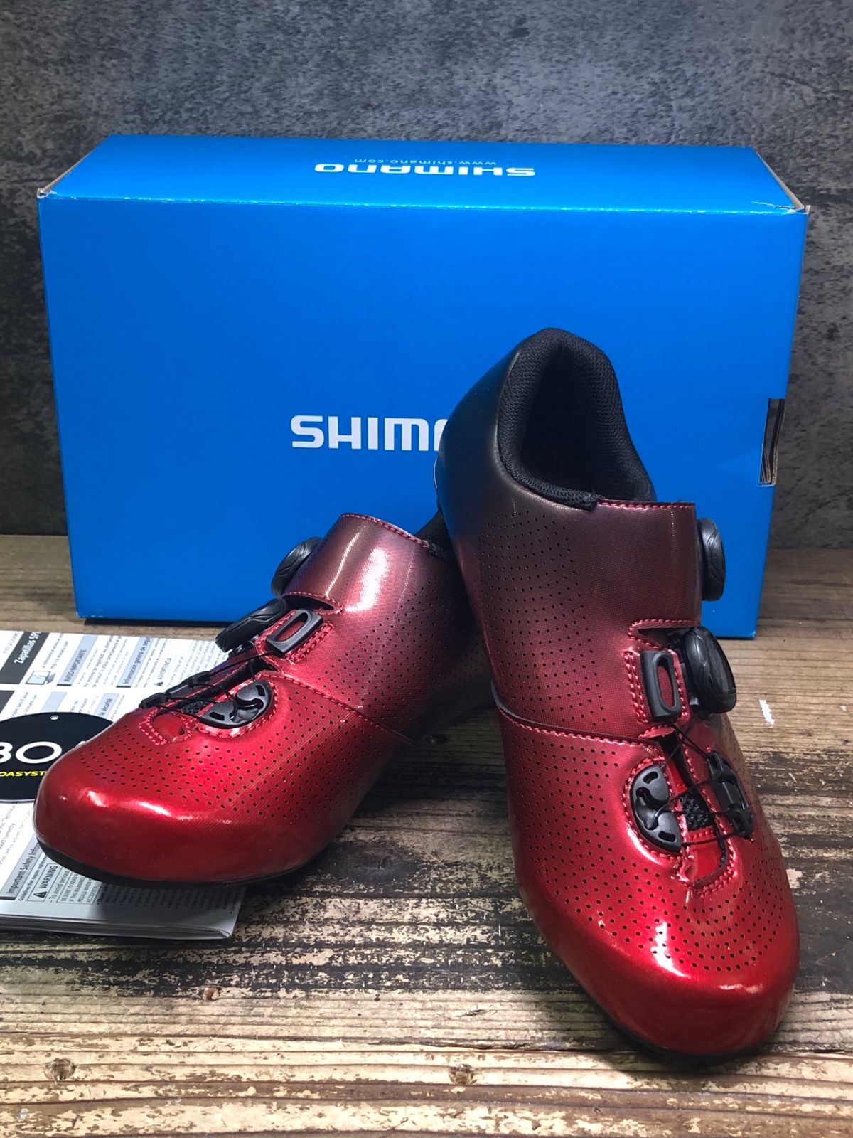 JG391 シマノ SHIMANO SH-RC701 ビンディングシューズ EU40 WIDE