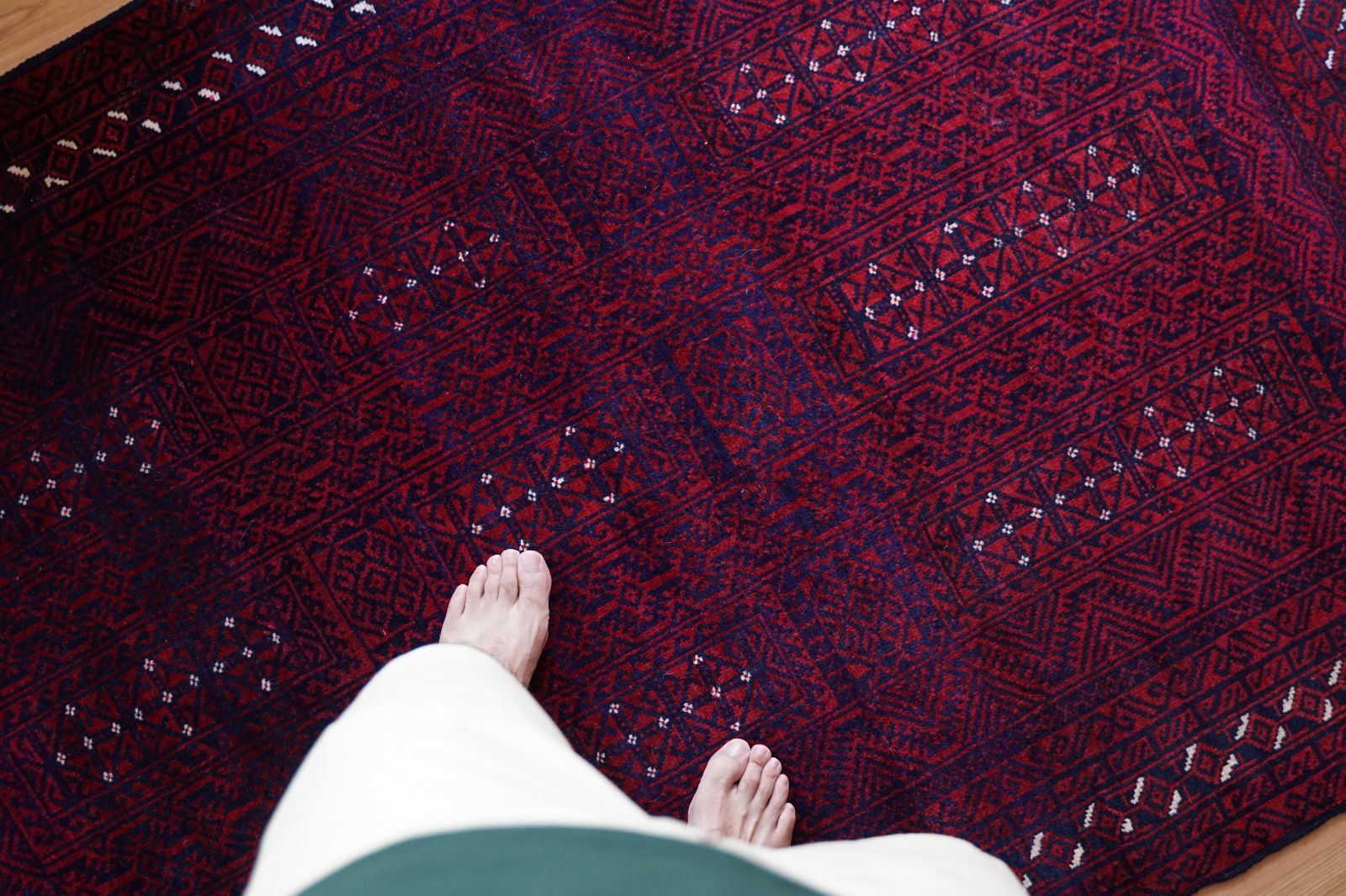 IKEHIKO 多色幾何学模様ラグ 200x250cm IKEHIKO 多色幾何学模様ラグ 200x250cm