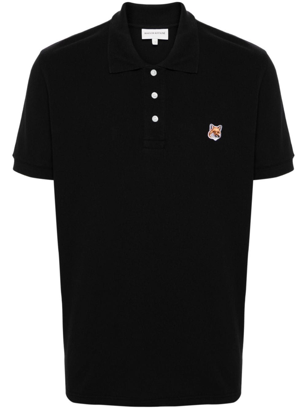 MAISON KITSUNE フォックスヘッドットンポロシャツ そ