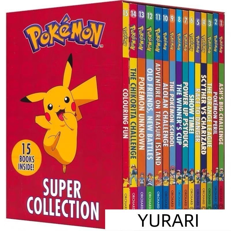 【新品未使用】Pokemon Ultimate Collection 15冊　英語絵本　洋書#602