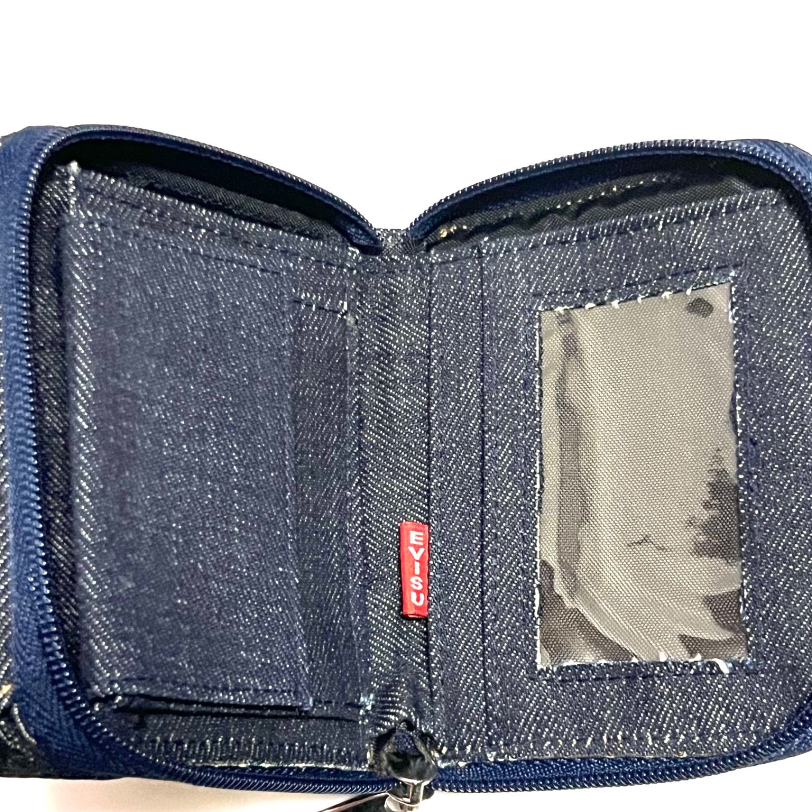 EVISU エヴィス デニム 二つ折り 財布 y2k - メルカリ